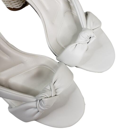 Franco Sarto Womens 8 Oma Ankle Strap Sandal in White NEW - Picture 7 of 11